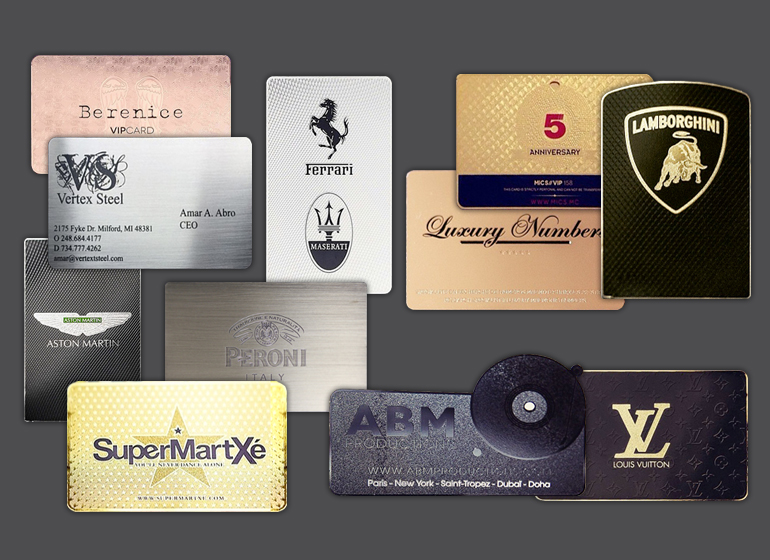 Tips for Presenting Metal Business Cards Professionally